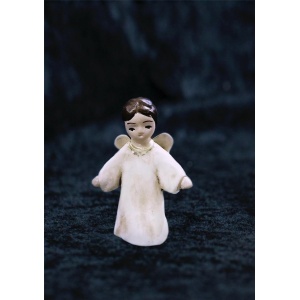 Beige, liten - Engel stående