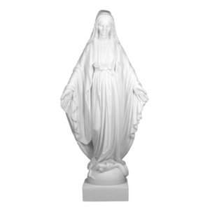 Mirakuløs Maria, alabast, 50cm