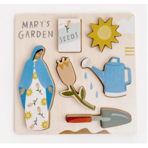 Wooden Puzzle: Mary's garden
