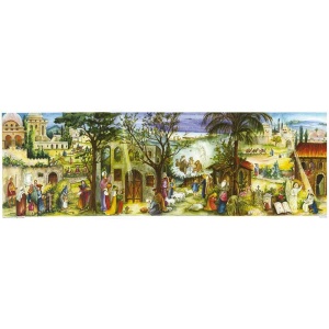 Adventskalender - Stallen. Bordkalender