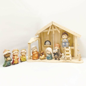 Stall til figurer 10 cm