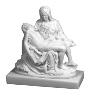 Statue, Michelangelos Pietà i alabast 18cm