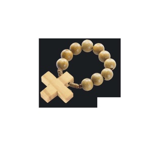 Elastisk rosenkransdekade i oliventre