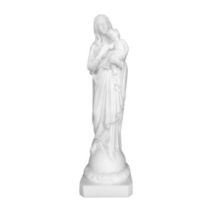 Maria med barnet. Alabast 24 cm