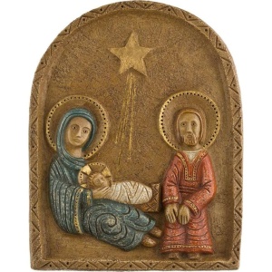 Relieff, Hellige familie. Ateliér