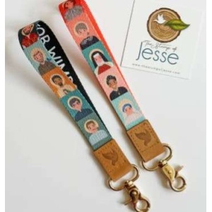 Men Saints Wristlets Keychain