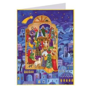 Postkort-Adventskalender - Jul i Betlehem