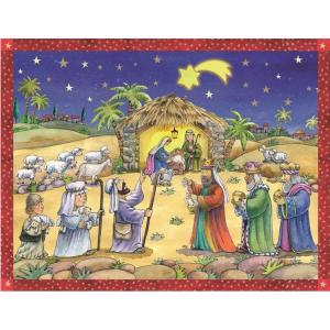 Adventskalender - "Og de følger stjernen"