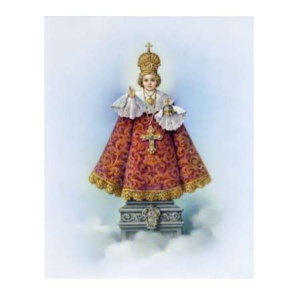 Bilde av Jesusbarnet av Prague, 20x25cm
