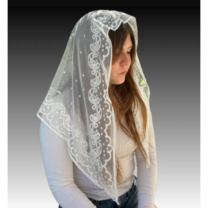 Mantilla, Hvit ~ Jerusalem