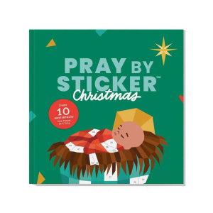 Klistremerkebok: Pray By Sticker – Christmas