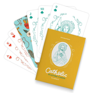 Kortstokk med helgener – Catholic Playing Cards